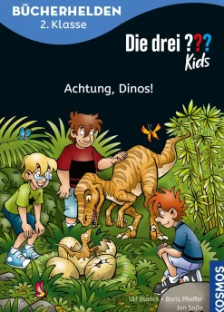 Die drei ??? Kids, Bücherhelden 2. Klasse, Achtung, Dinos!