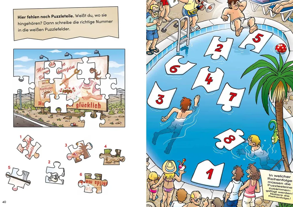 Die drei ??? Kids Ferienrätselbuch