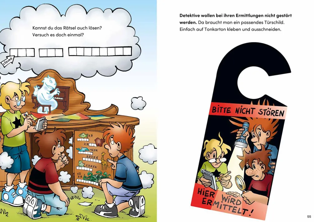 Die drei ??? Kids Ferienrätselbuch