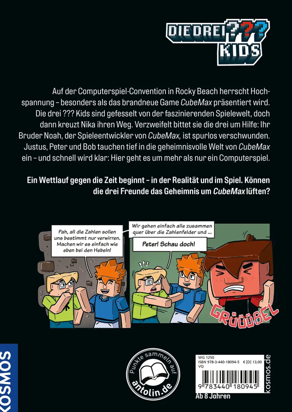 Die drei ??? Kids, Geheimnis um CubeMax