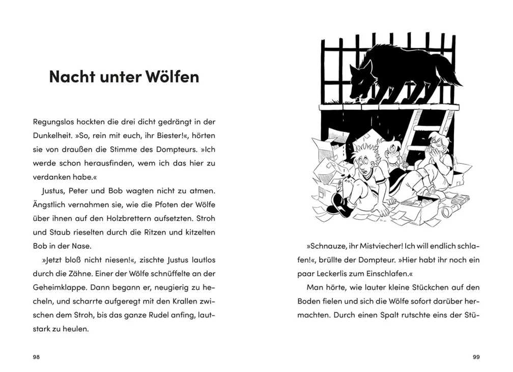 Die drei ??? Kids, 8, Nacht unter Wölfen