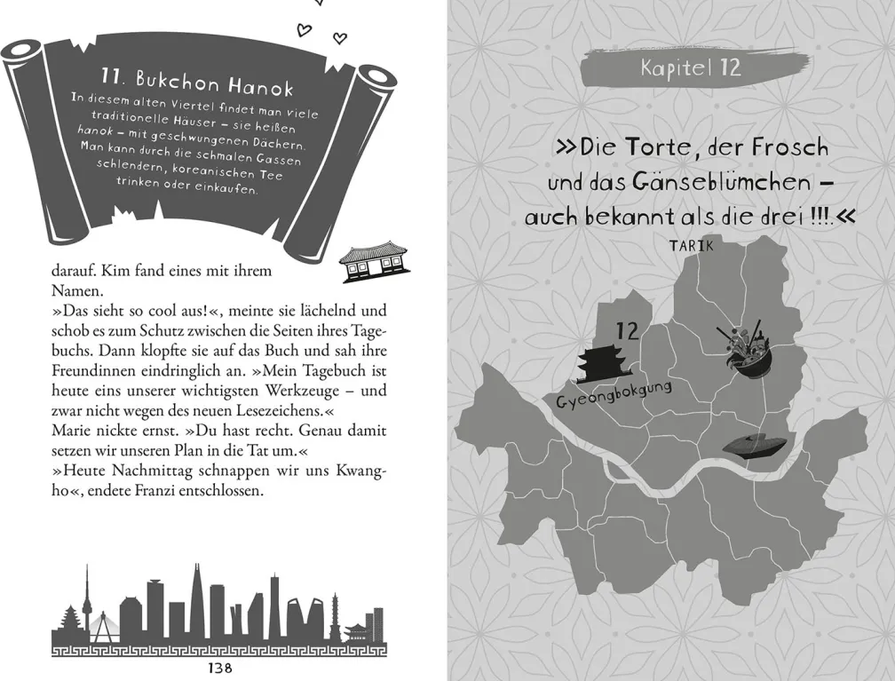 Die drei !!!, Krimi, K-Pop und ganz viel Korea