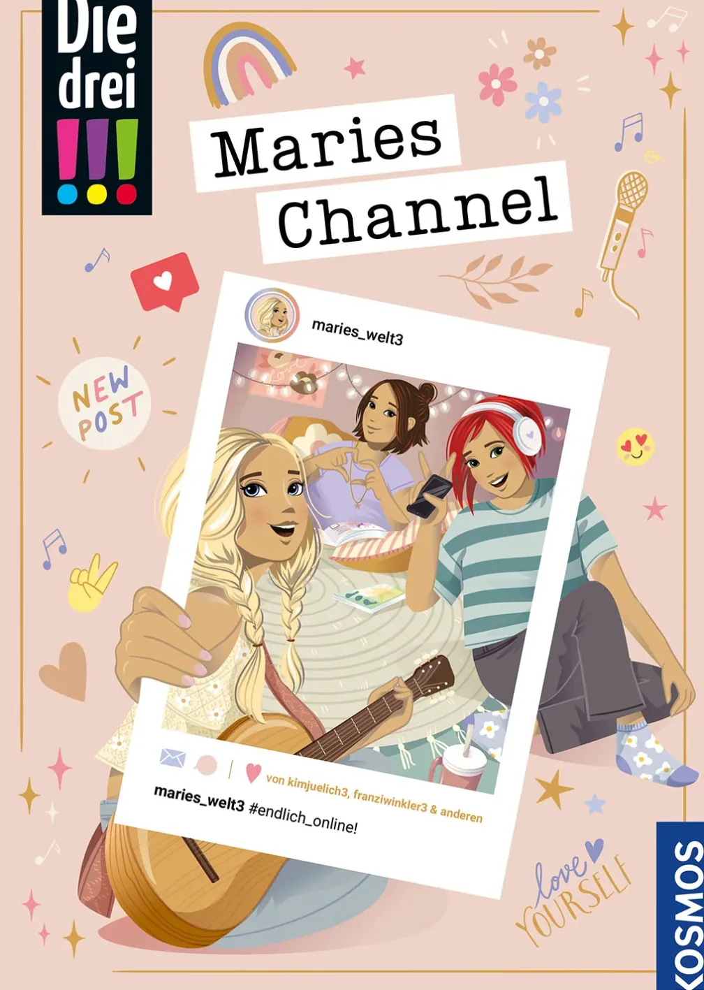 Die drei !!!, Maries Channel, #endlich_online