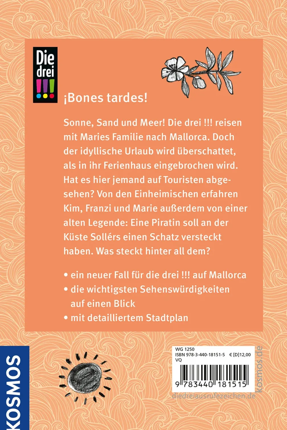 Die drei !!!, Piraten, Palmen und ganz viel Mallorca