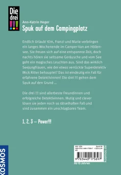 Die drei !!!, 99, Spuk auf dem Campingplatz