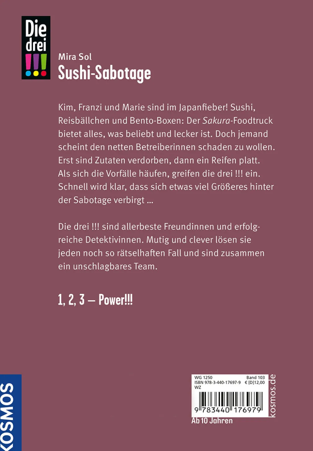 Die drei !!!, 103, Sushi-Sabotage