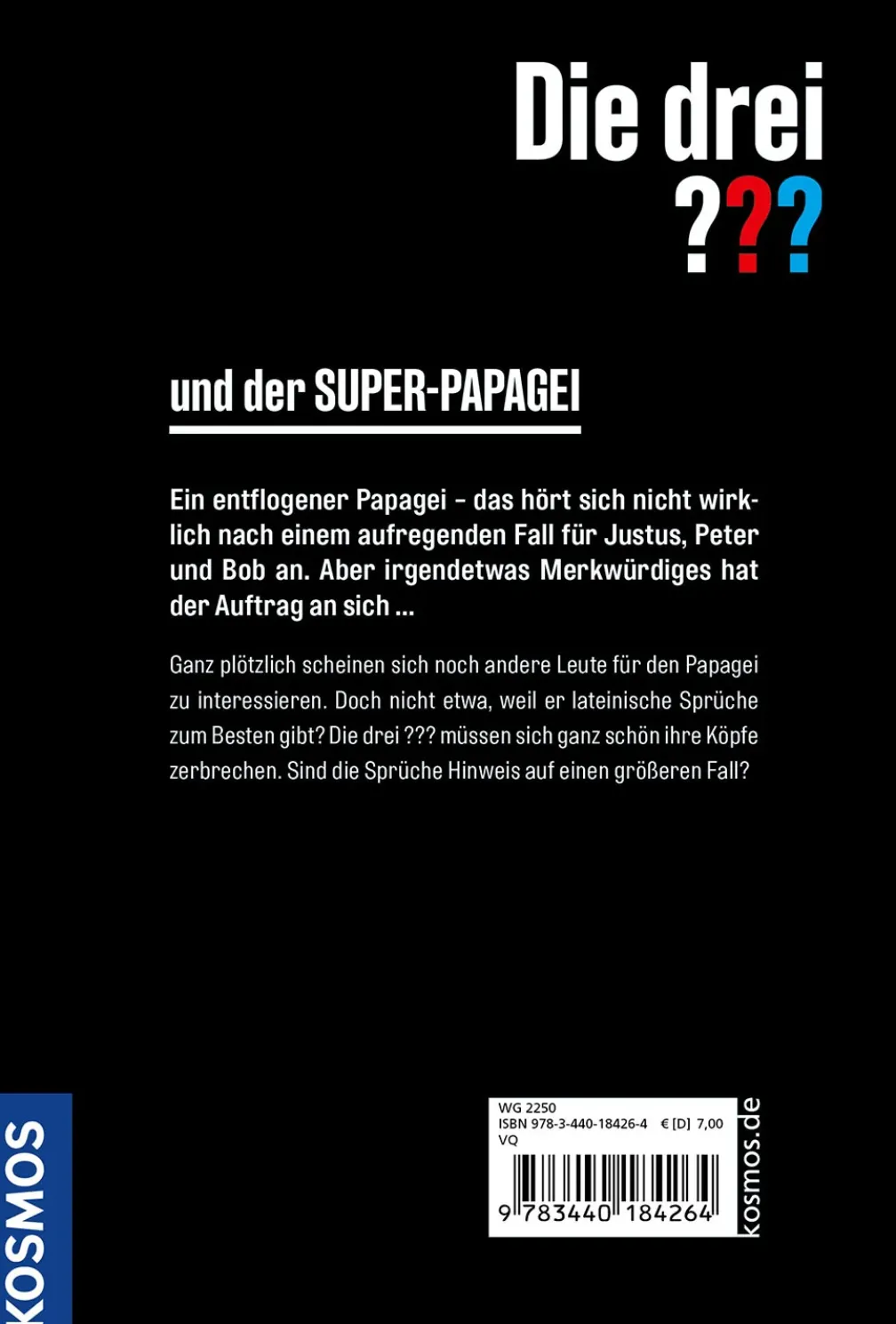 Die drei ??? und der Super-Papagei