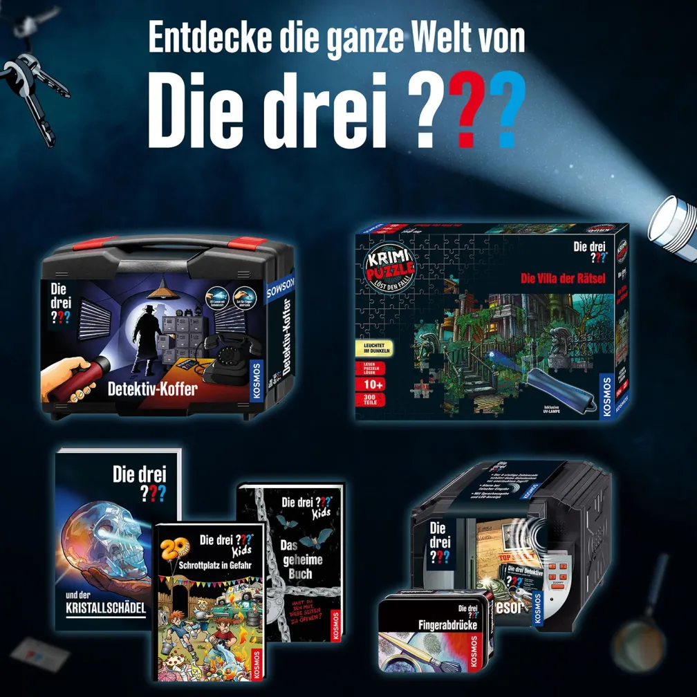 Die drei ??? UV-Lichtcode