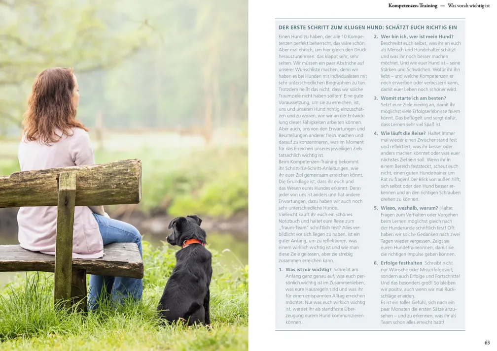 Die 10 Kompetenzen für Hunde