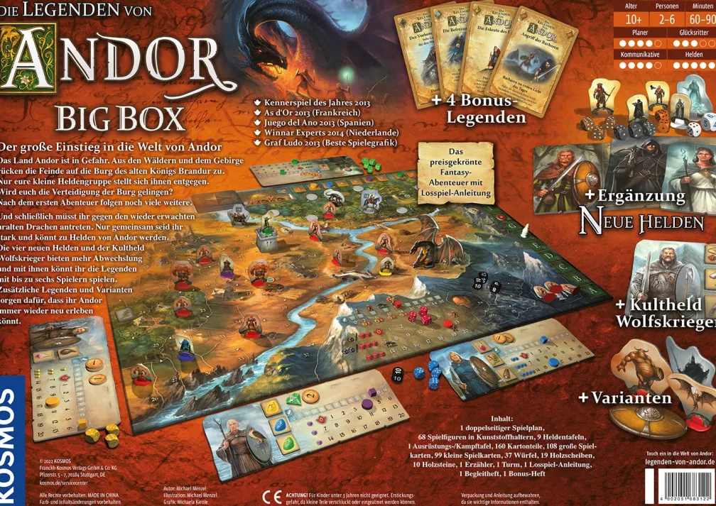 Die Legenden von Andor - Big Box