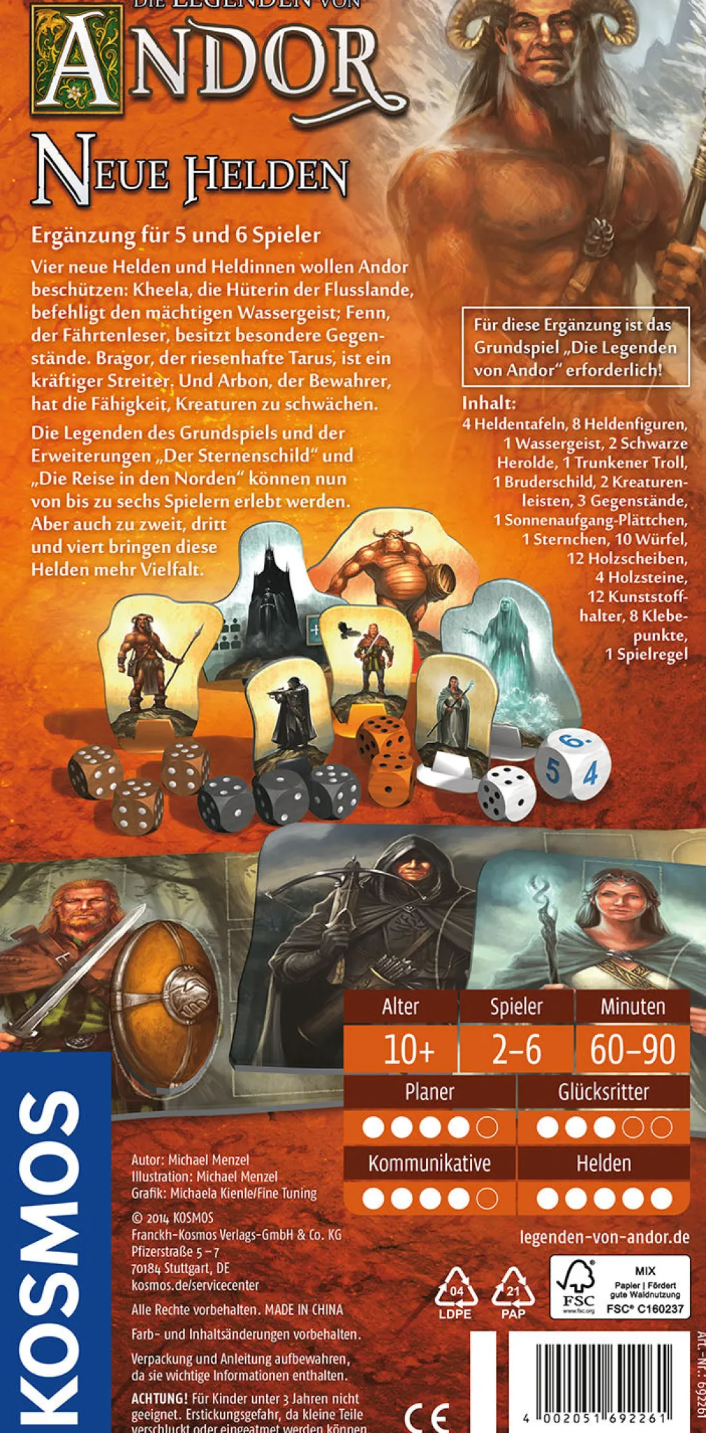 Die Legenden von Andor - Neue Helden
