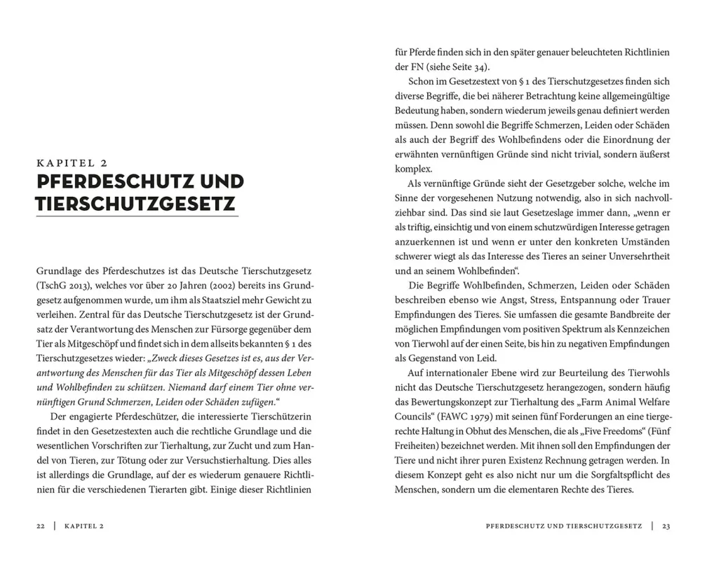 Die Rechte der Pferde