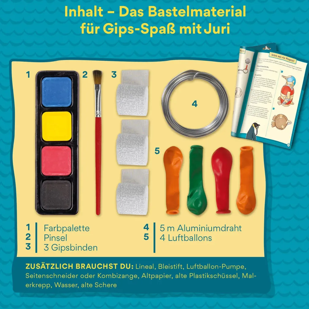 Die Schule der magischen Tiere - Gips-Spaß mit Juri