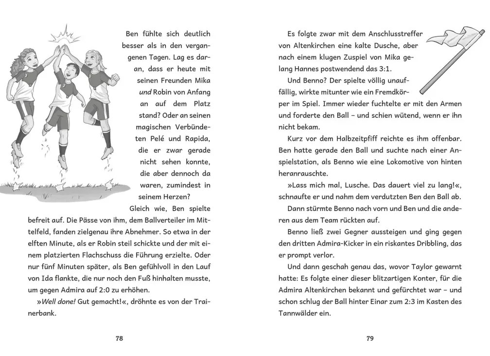 Die Zauberkicker, 4, Foulspiel