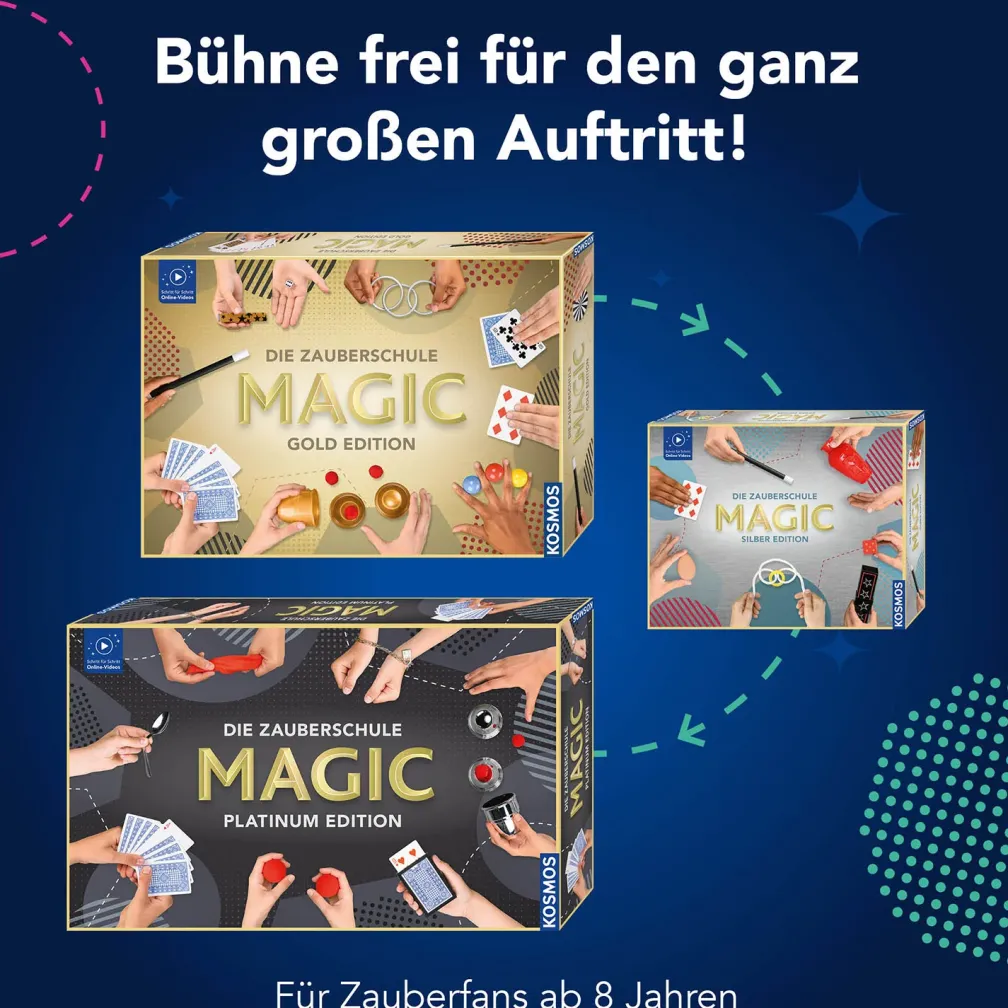 Die Zauberschule MAGIC Silber Edition