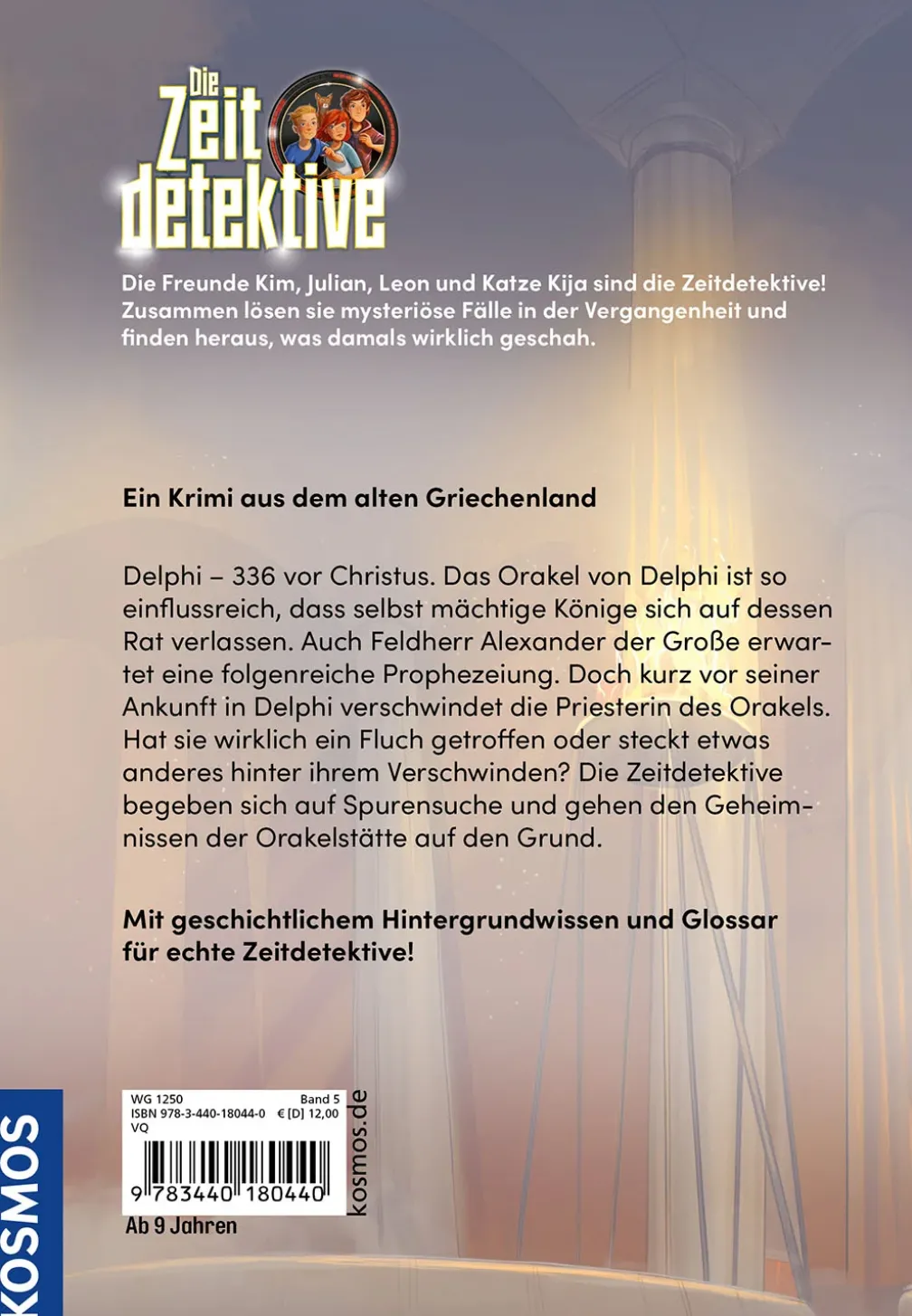 Die Zeitdetektive, 5, Der Fluch des Orakels