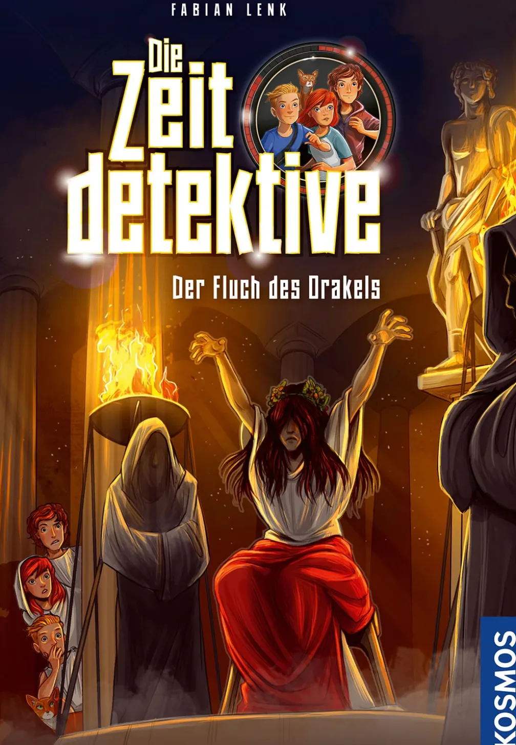 Die Zeitdetektive, 5, Der Fluch des Orakels