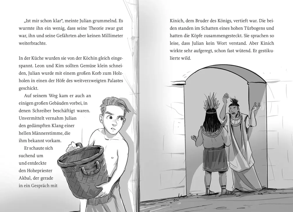 Die Zeitdetektive, 4, Die gefiederte Schlange