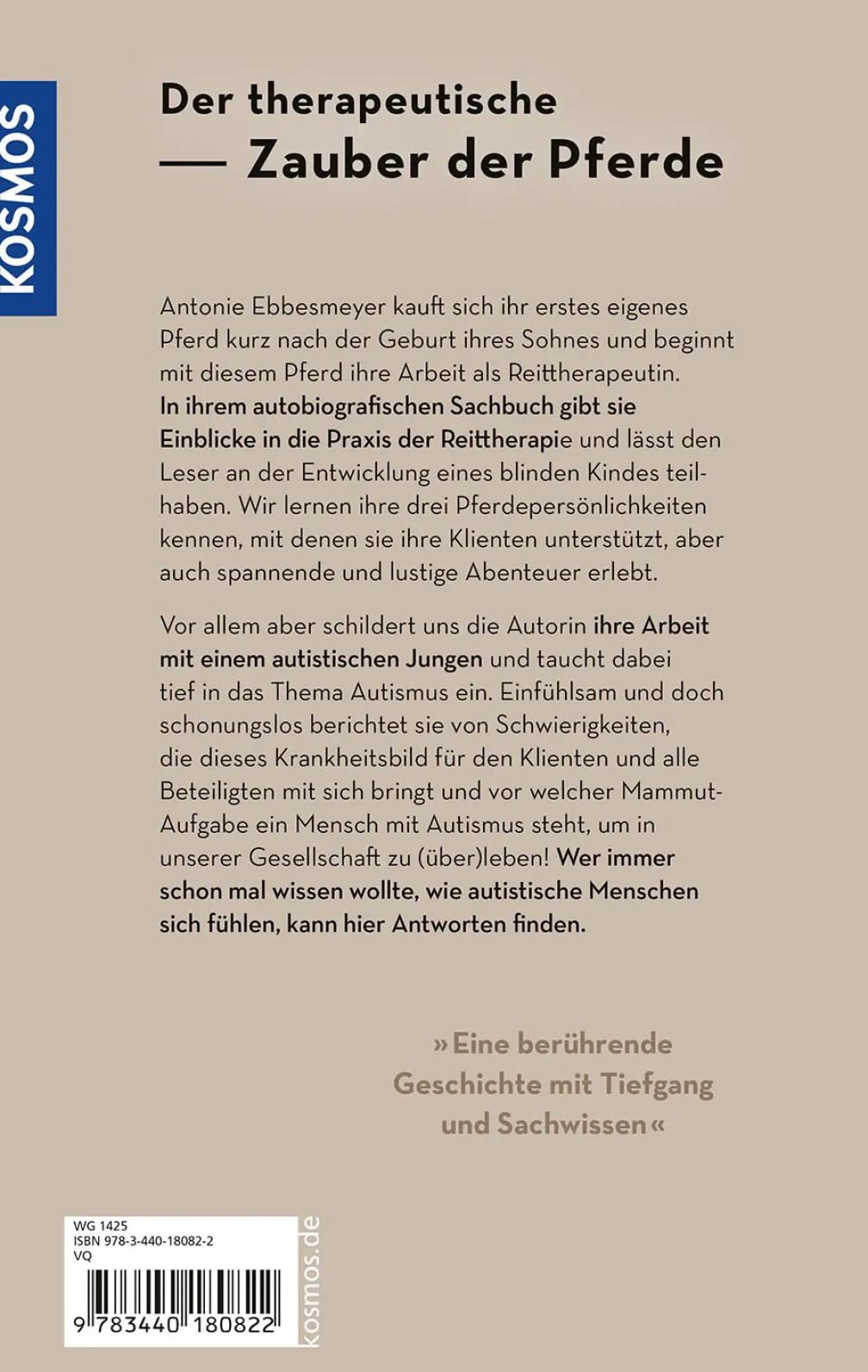 Erlebnisse einer Reittherapeutin
