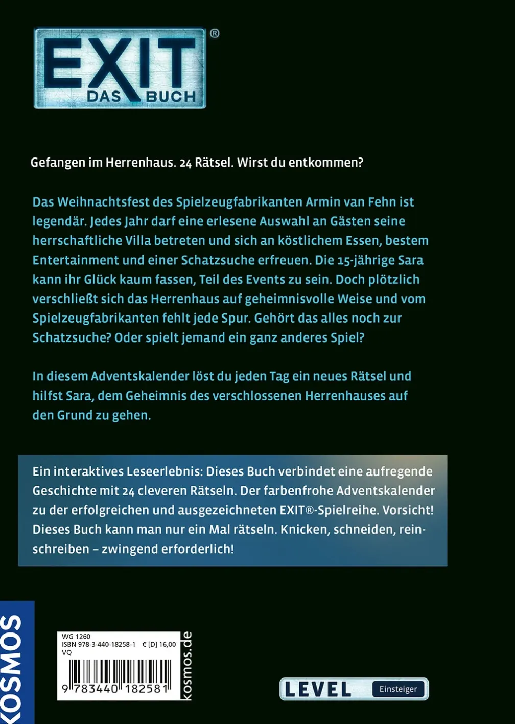 EXIT® - Das Buch: Der Adventskalender