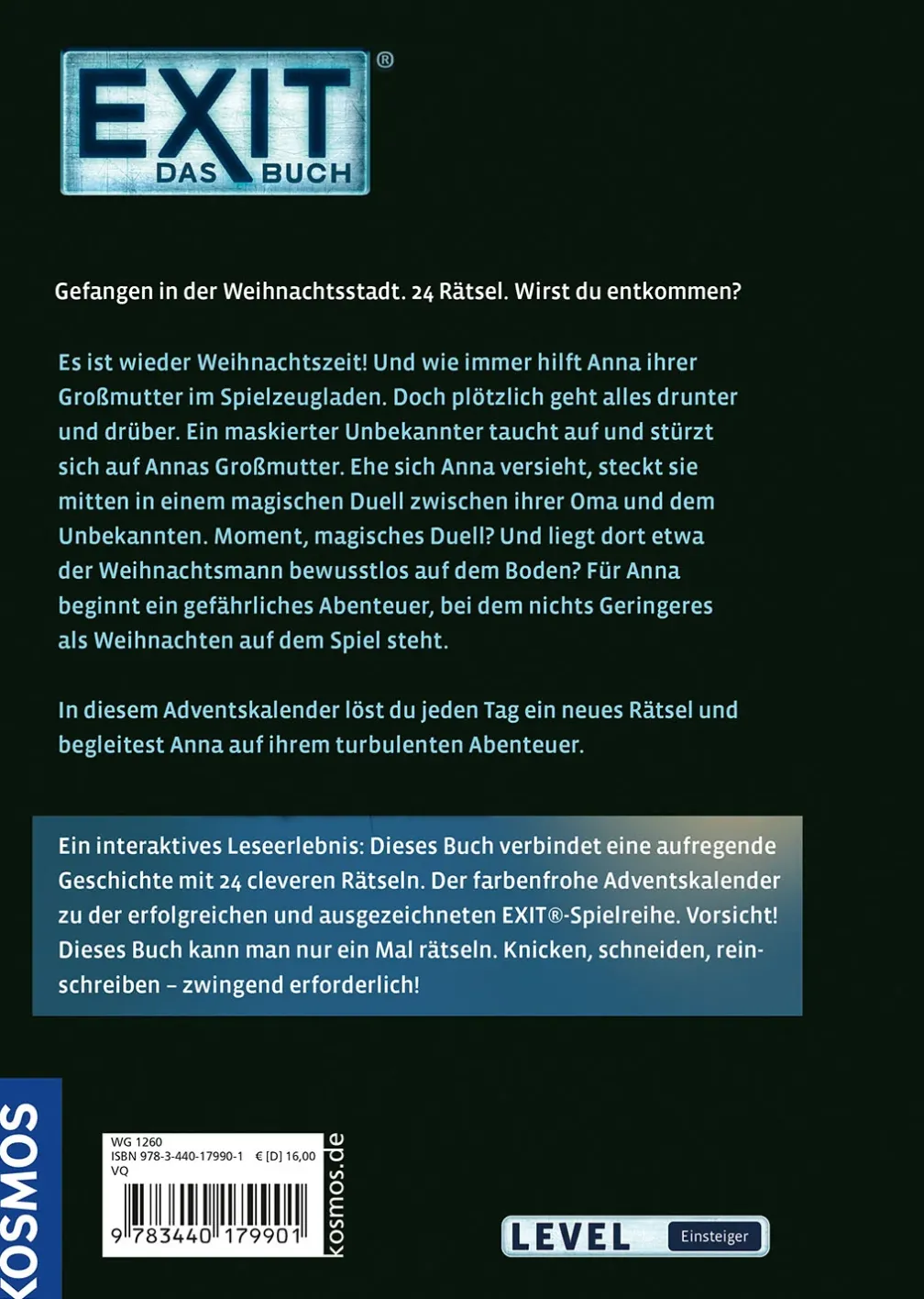 EXIT® - Das Buch. Der Adventskalender
