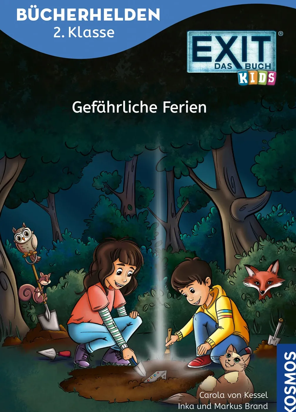 EXIT® - Das Buch Kids, Bücherhelden 2. Klasse, Gefährliche Ferien