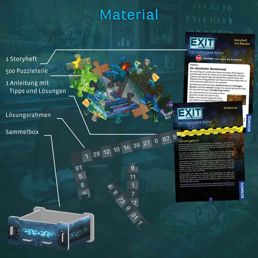 EXIT® - Das Puzzle: Das verborgene Atelier