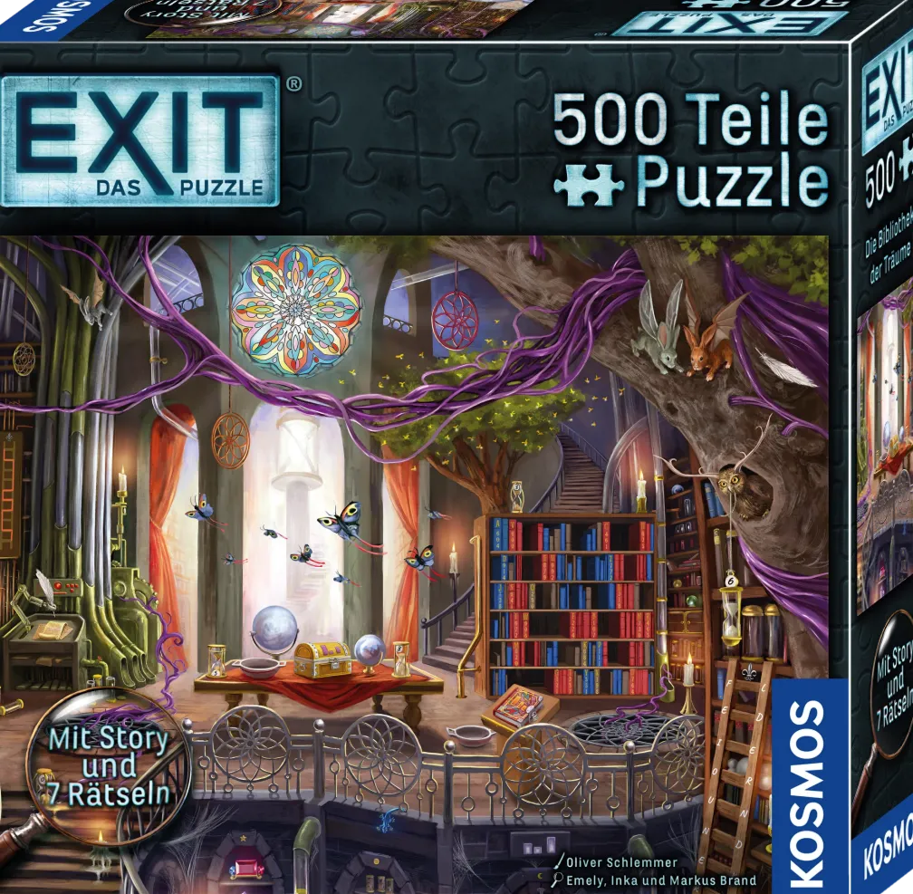 EXIT® - Das Puzzle: Die Bibliothek der Träume