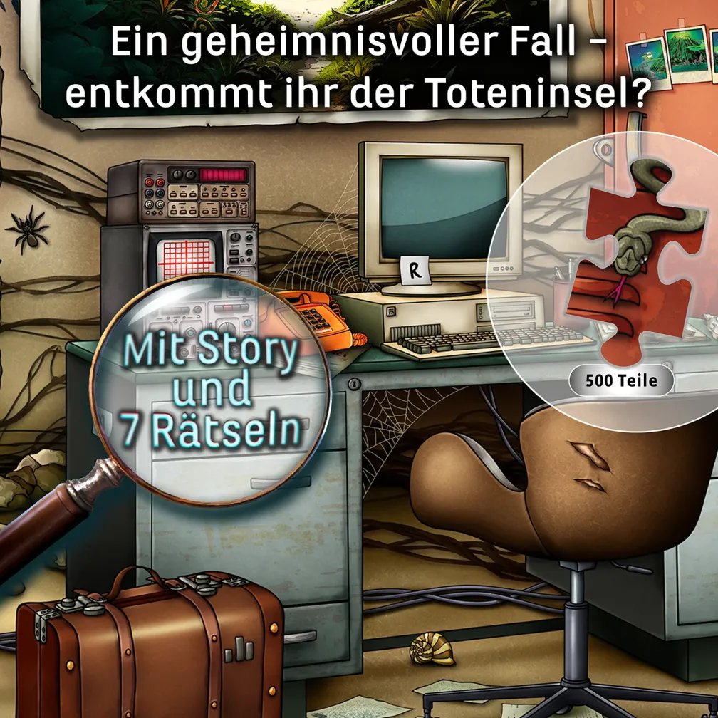 EXIT® - Das Puzzle: Die drei ??? Toteninsel
