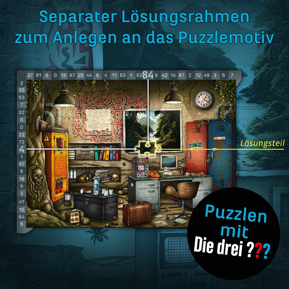 EXIT® - Das Puzzle: Die drei ??? Toteninsel