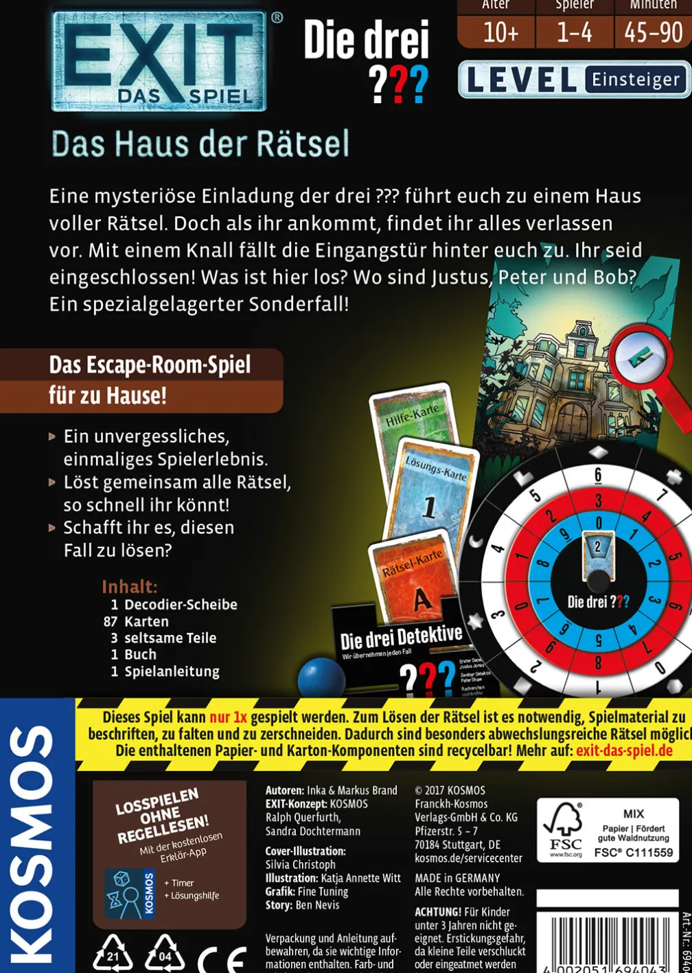 EXIT® - Das Spiel: Das Haus der Rätsel