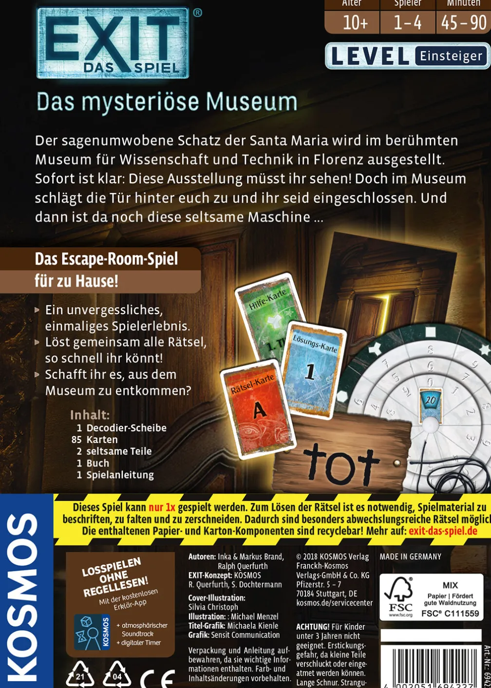 EXIT® - Das Spiel: Das mysteriöse Museum