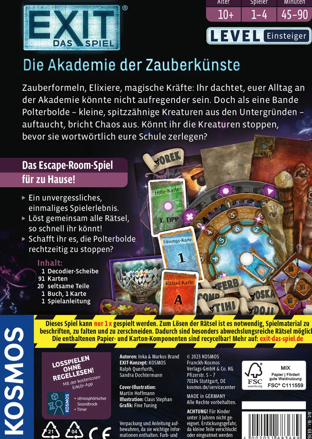 EXIT® - Das Spiel: Die Akademie der Zauberkünste