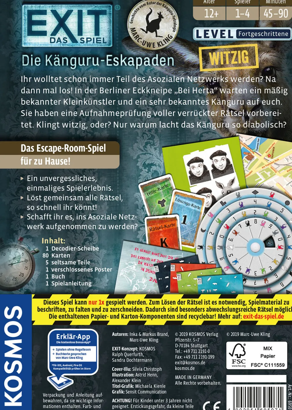EXIT® - Das Spiel: Die Känguru-Eskapaden