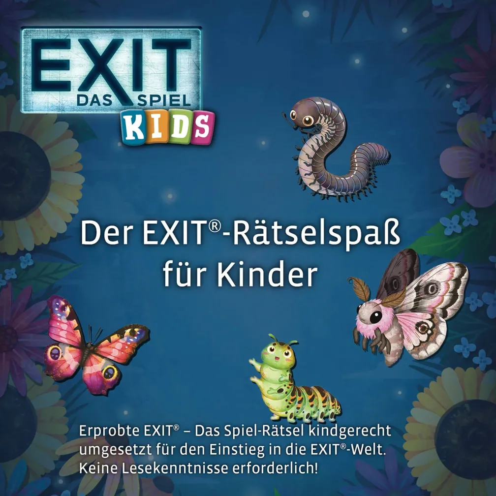 EXIT® - Das Spiel - Kids: Krabbeliger Rätselspaß