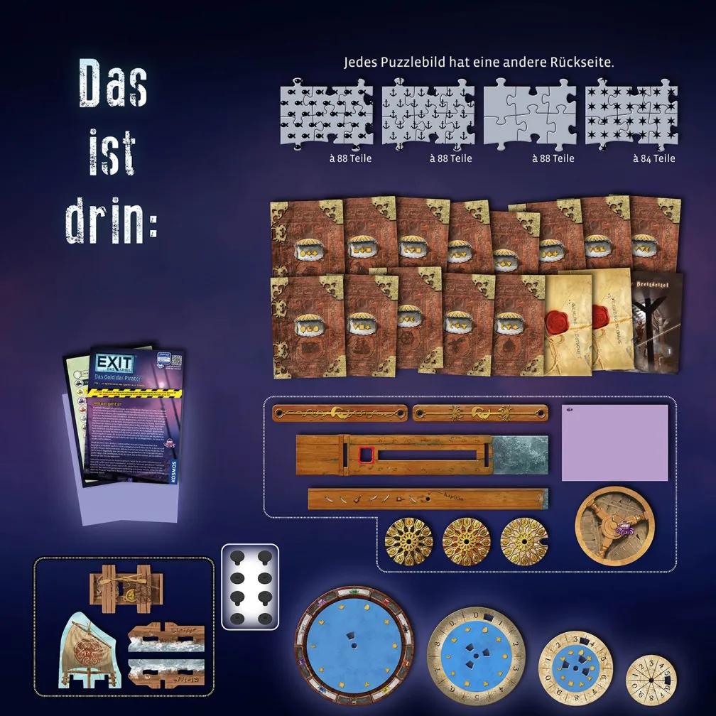 EXIT®-Das Spiel+Puzzle Das Gold der Piraten