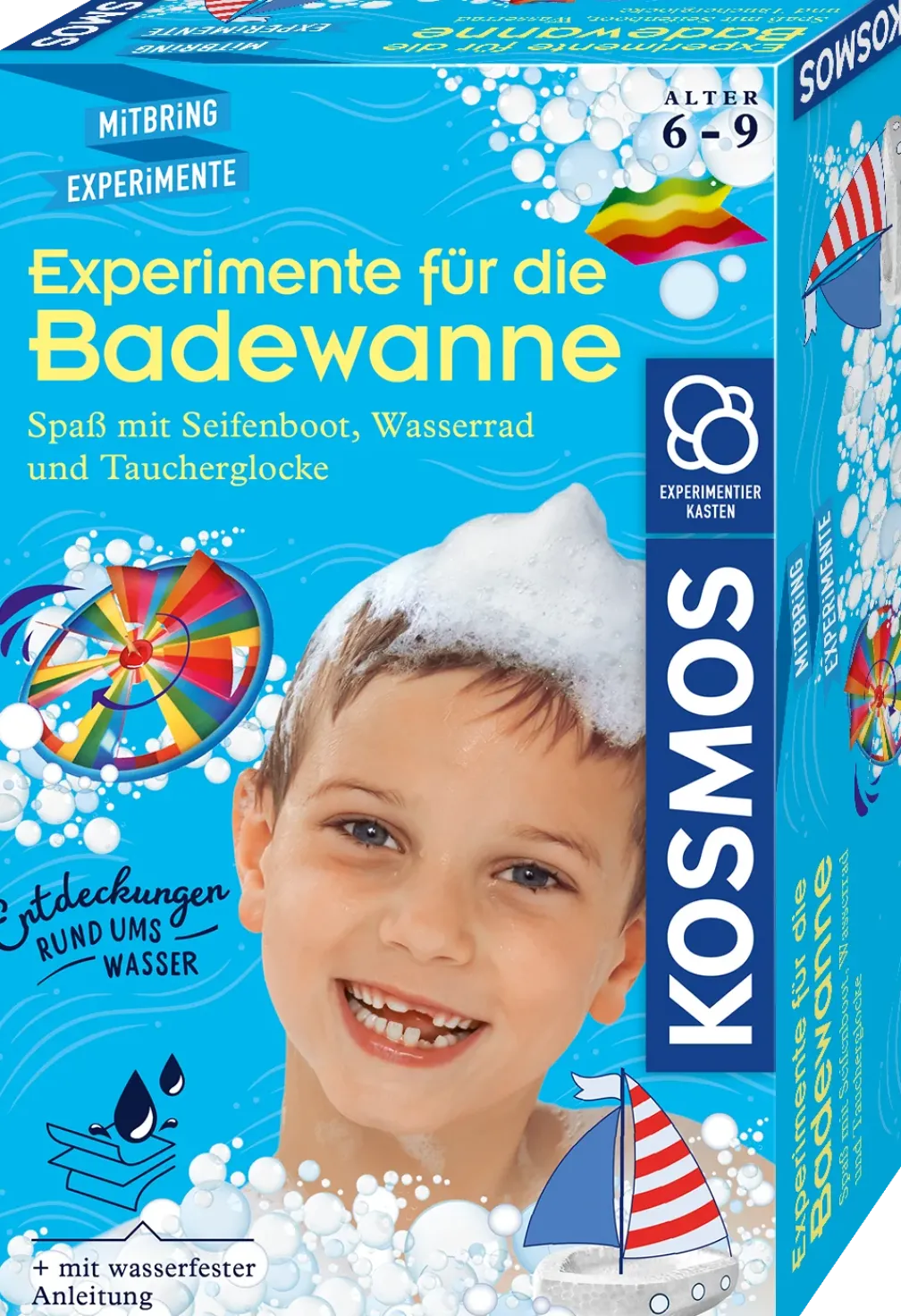 Experimente für die Badewanne