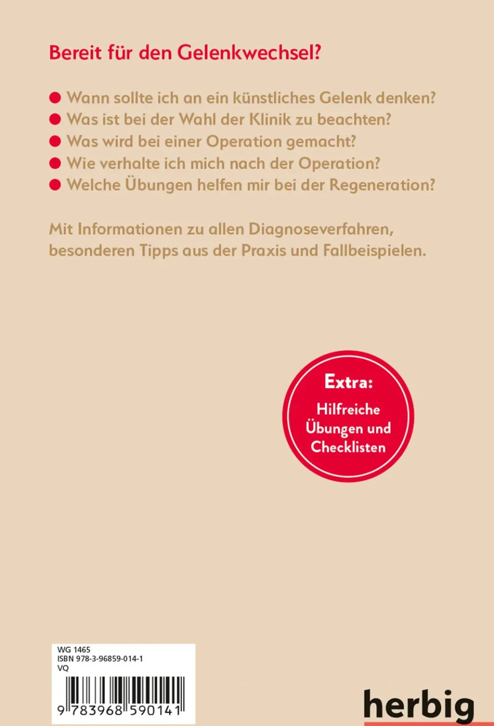 Fokus neues Gelenk