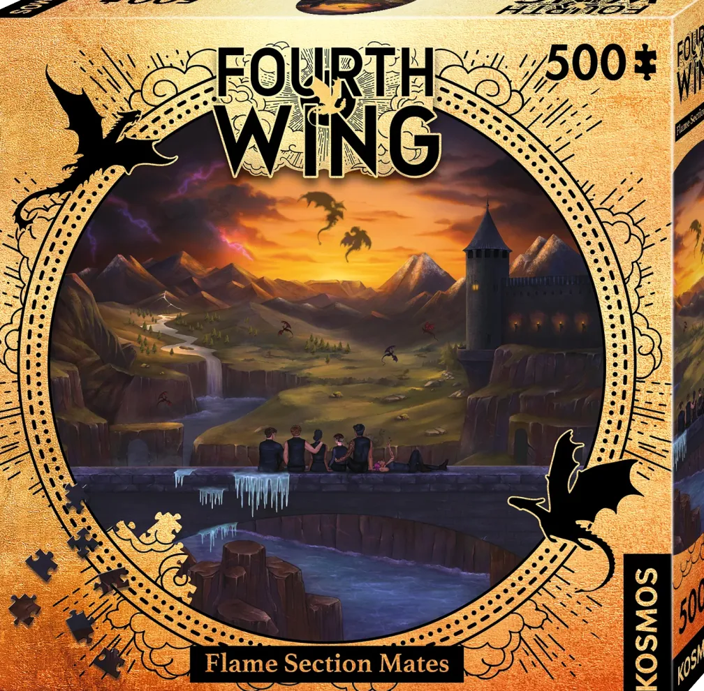 Fourth Wing Puzzle - Flame Section Mates