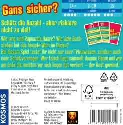 Gans sicher?