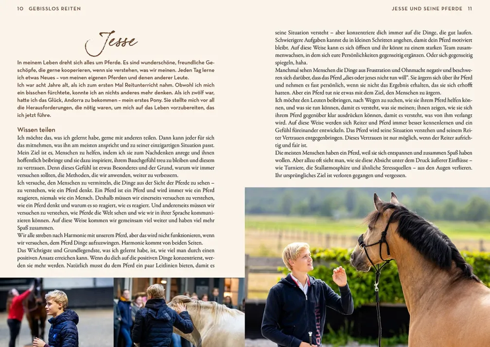 Gebisslos Reiten