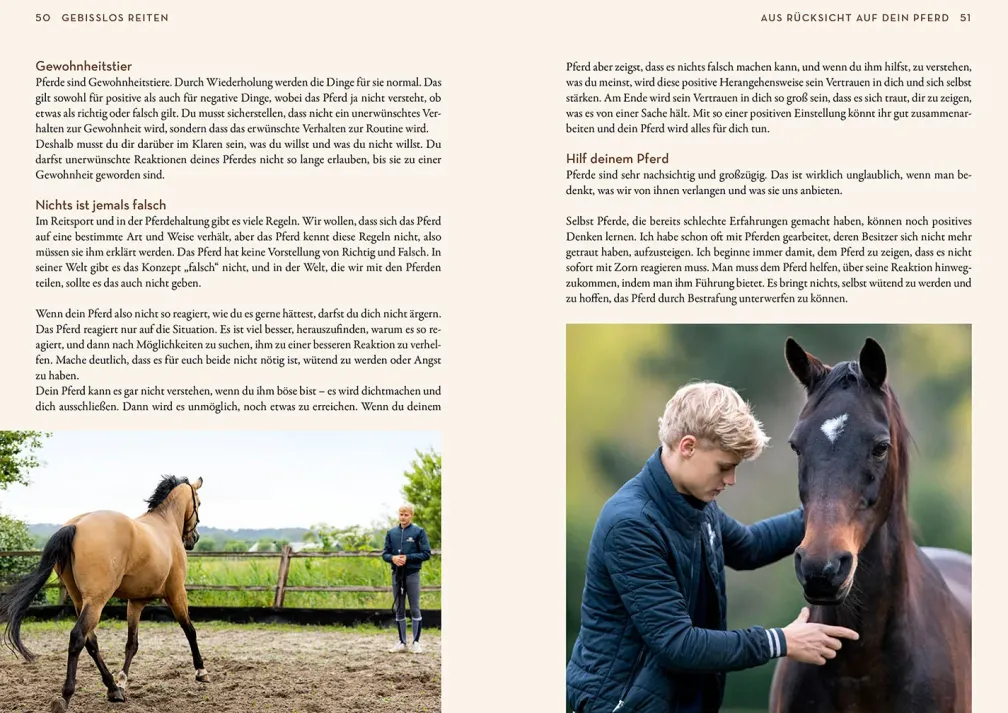 Gebisslos Reiten