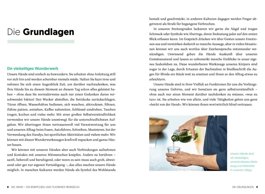Gesunde und starke Hände