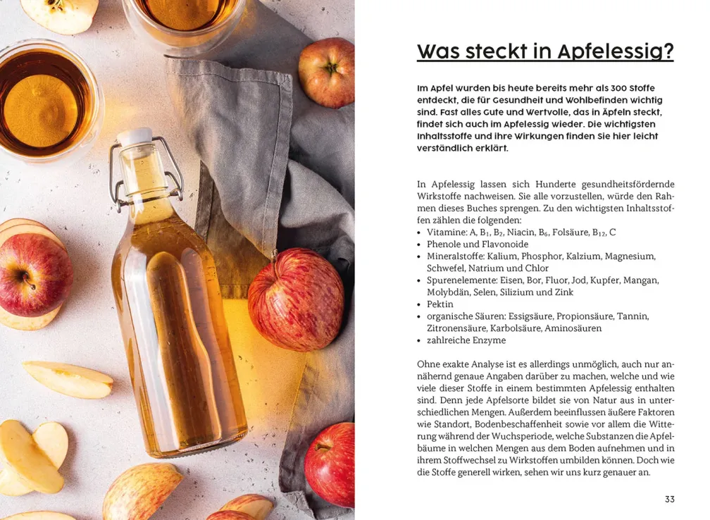Gesund mit Apfelessig