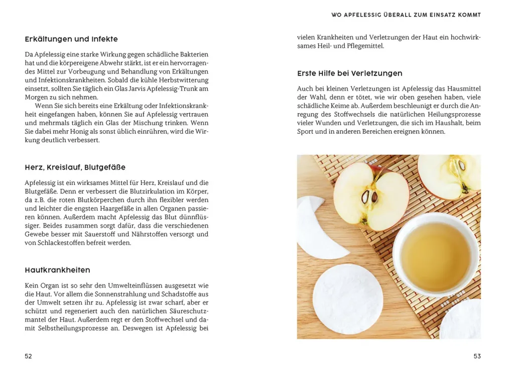 Gesund mit Apfelessig