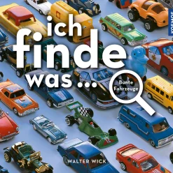 Ich finde was, bunte Fahrzeuge