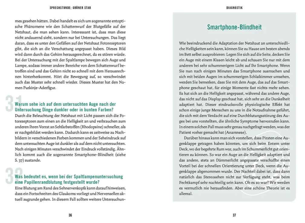 In der Sprechstunde: Grüner Star; Erkennen - verstehen - behandeln