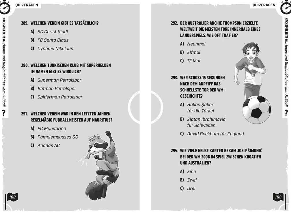 kicker Kids Fußball Quiz