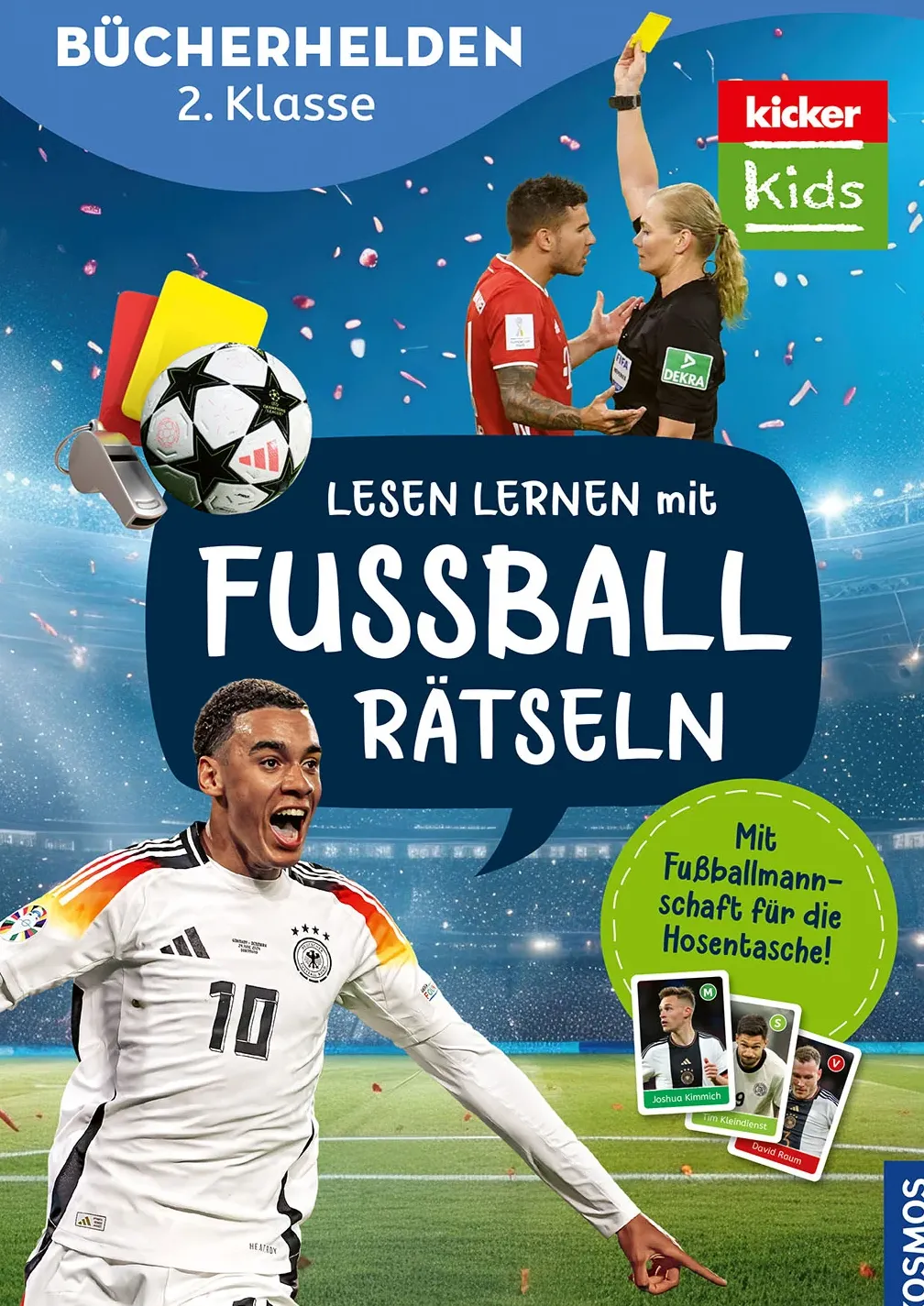 kicker Kids, Lesen lernen mit Fußballrätseln,