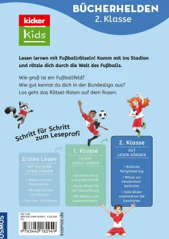 kicker Kids, Lesen lernen mit Fußballrätseln,